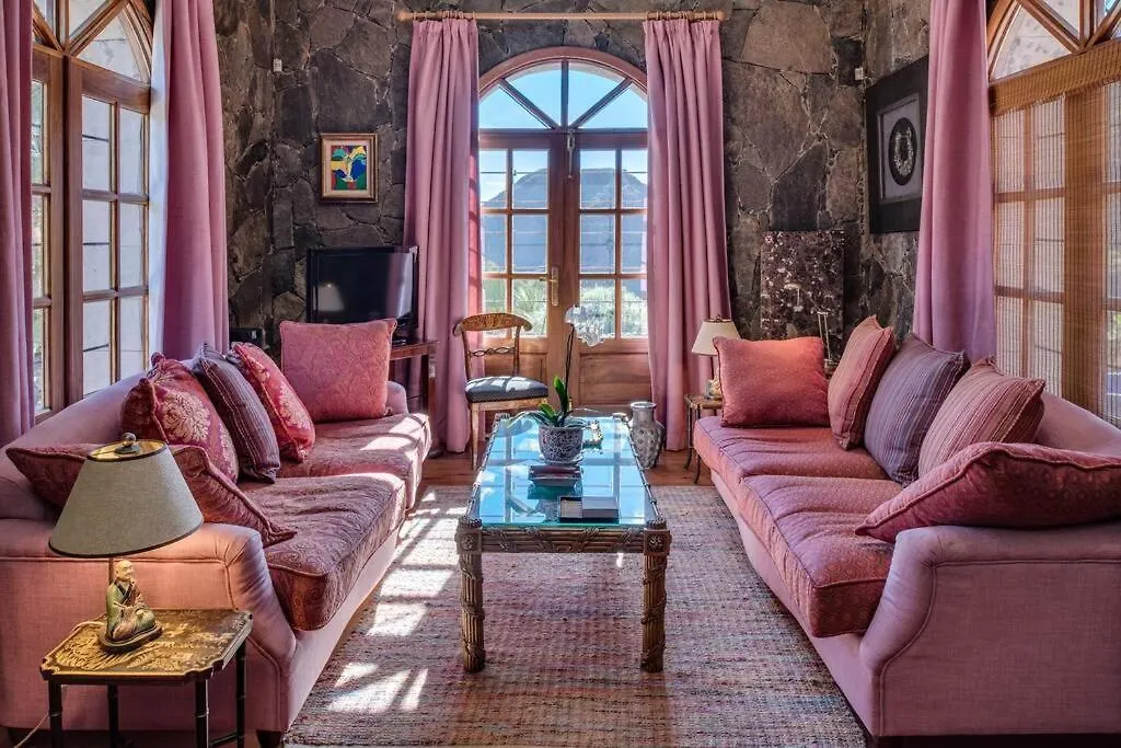 Luxury Villa In Nature With Swimming Pool Tenerife, Santiago Del Teide, With Sea And Mountain Views El Retamar