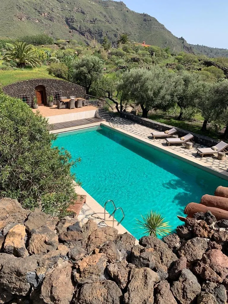 Luxury Villa In Nature With Swimming Pool Tenerife, Santiago Del Teide, With Sea And Mountain Views El Retamar